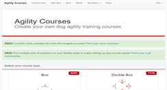 Desktop Screenshot of agilitycourses.com
