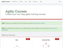 Tablet Screenshot of agilitycourses.com